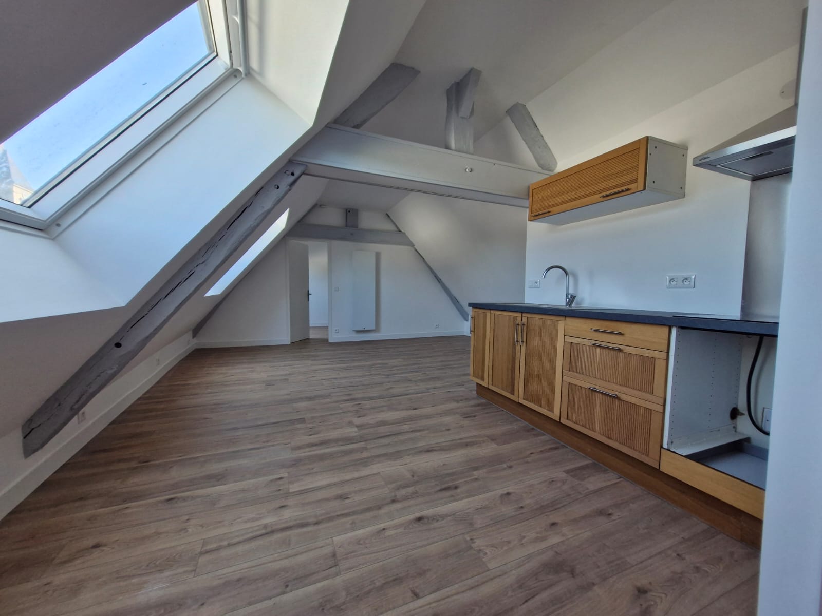 Pose d'un parquet